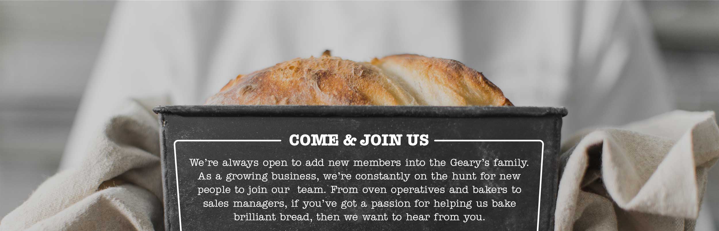 Careers at Geary's